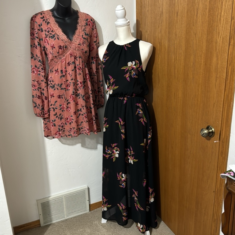 2 pc Xhilaration & a new day floral dress bundle size Small